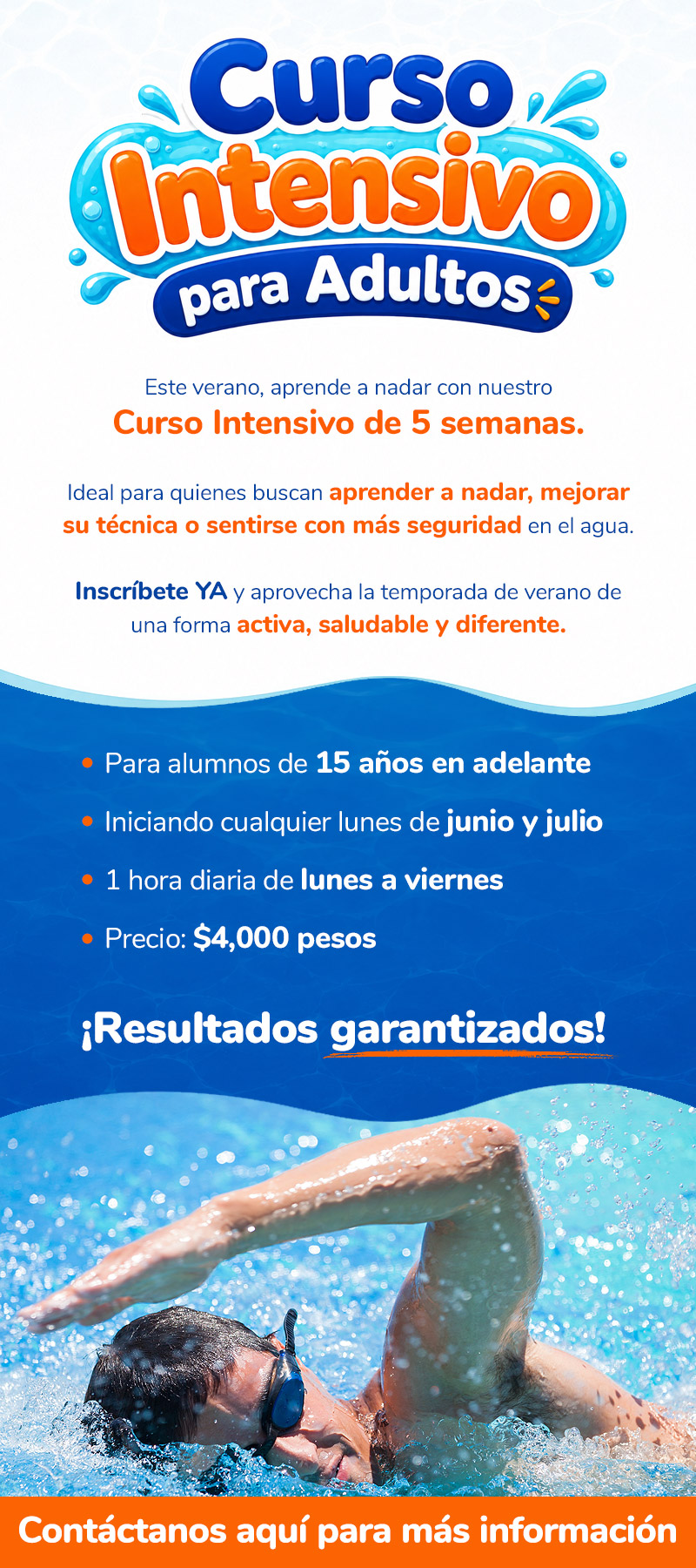 Educación Acuática en Irapuato, Gto. | ACUATICS