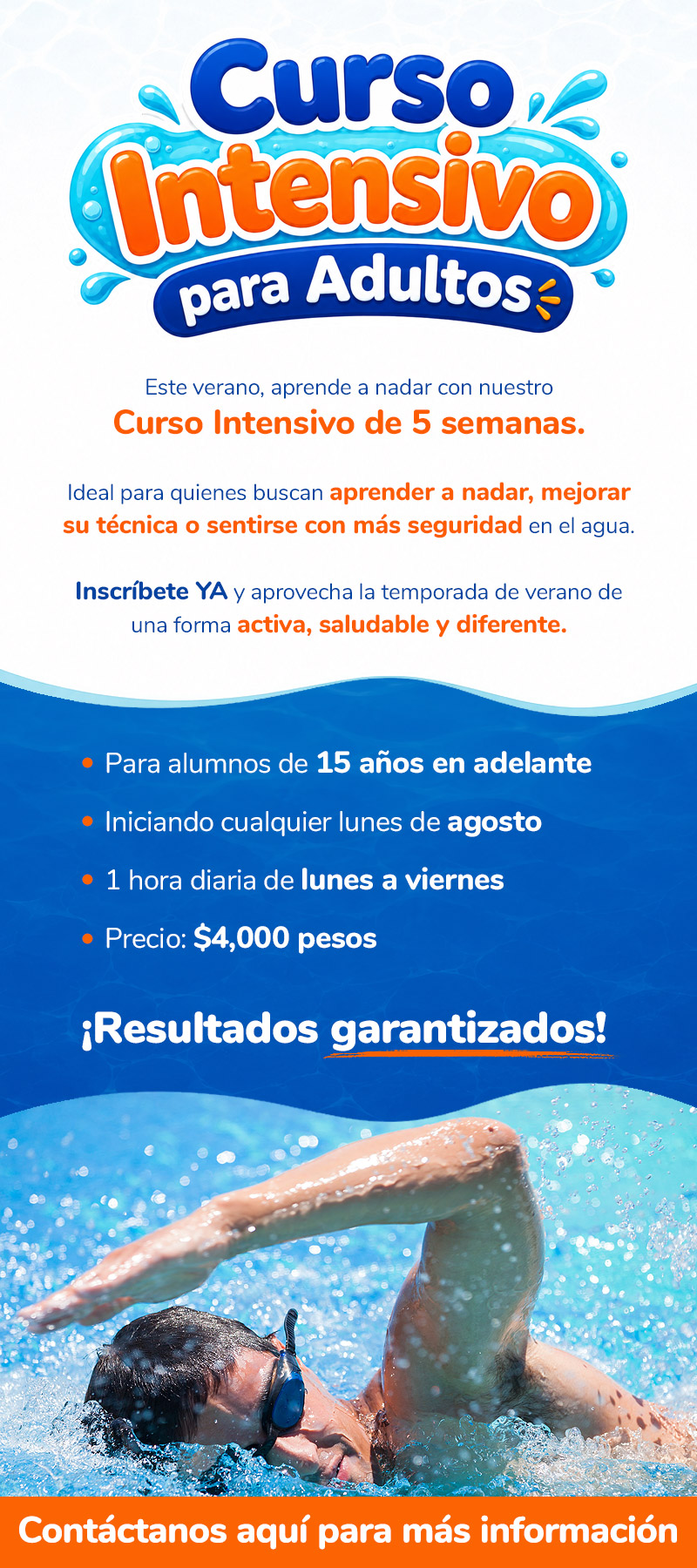 Educación Acuática en Irapuato, Gto. | ACUATICS