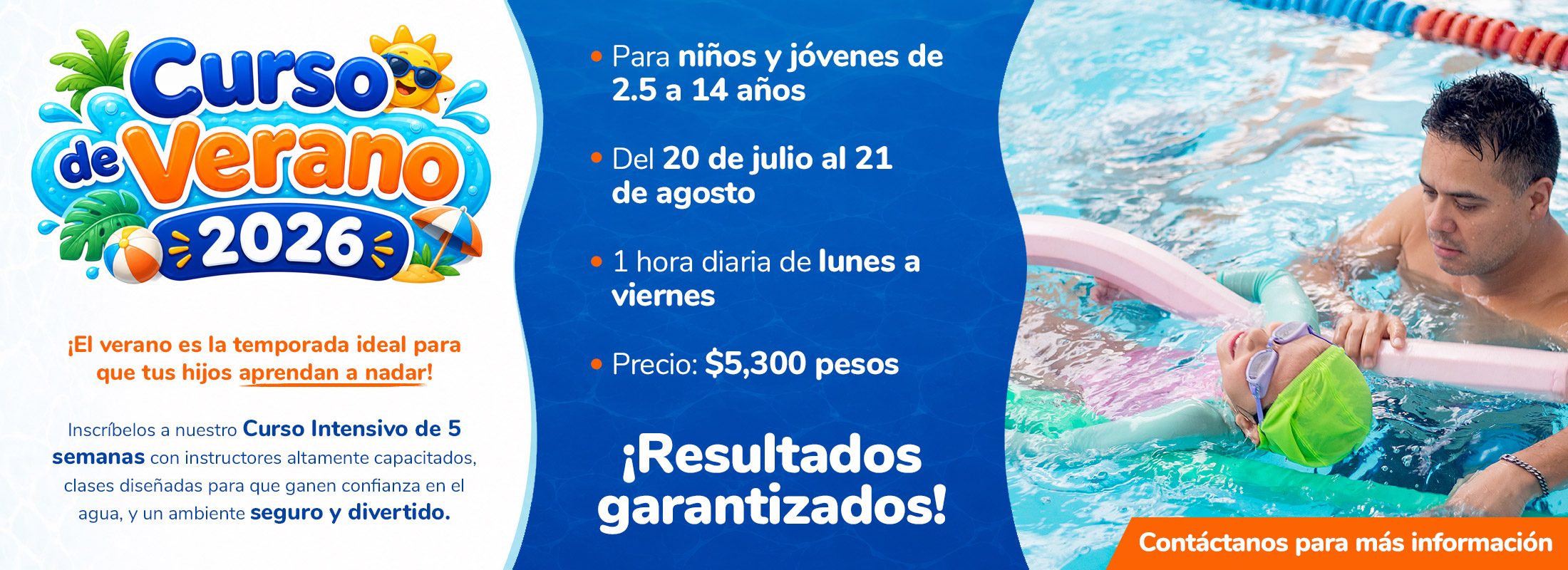Educación Acuática en Irapuato, Gto. | ACUATICS
