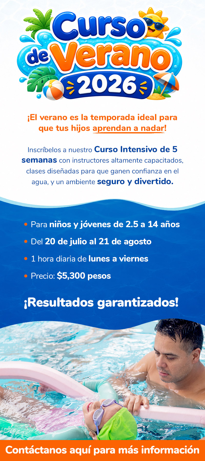 Educación Acuática en Irapuato, Gto. | ACUATICS
